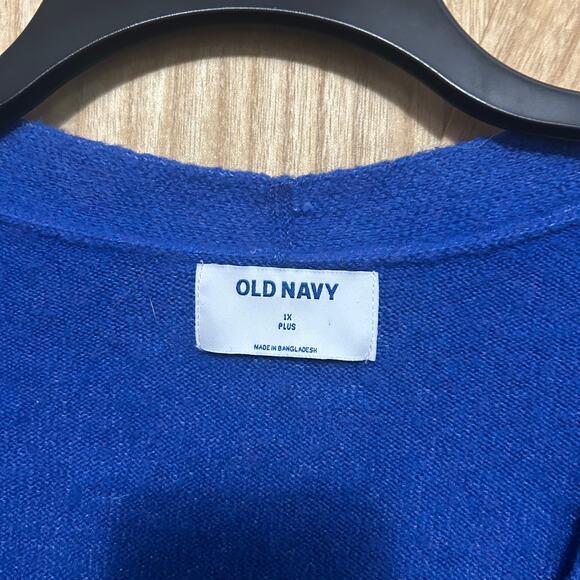 Old Navy Cobalt Blue Cardigan - Picture 2 of 5